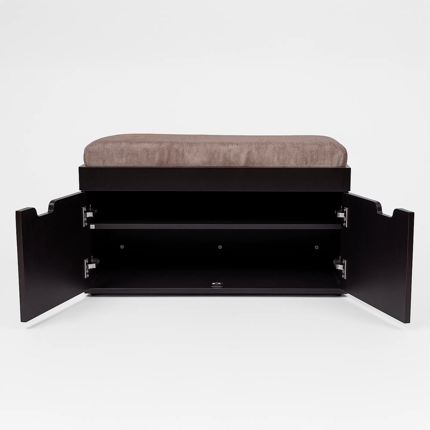 Modern Entryway Storage Bench with Cushion