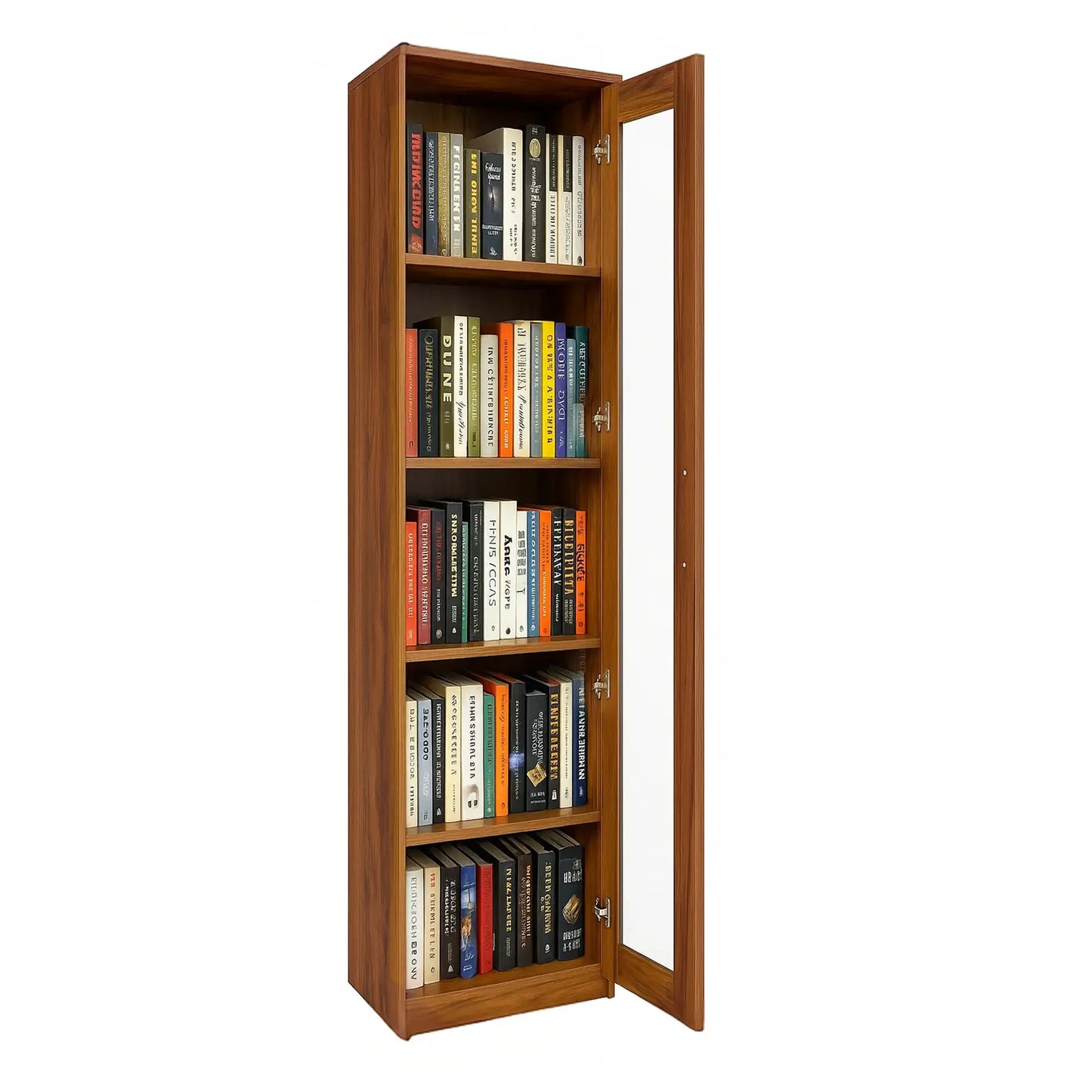 Daisy Single‑Door MDF Bookshelf