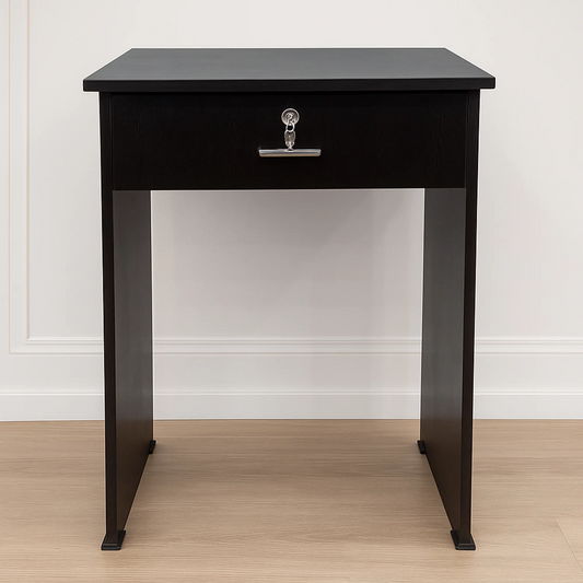 Ngot office & Side Table with Lockable Drawer