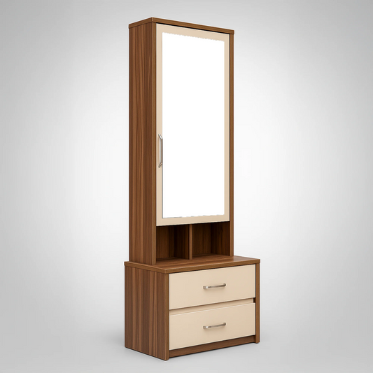 Nora Dressing Table with Mirror & Storage Drawers