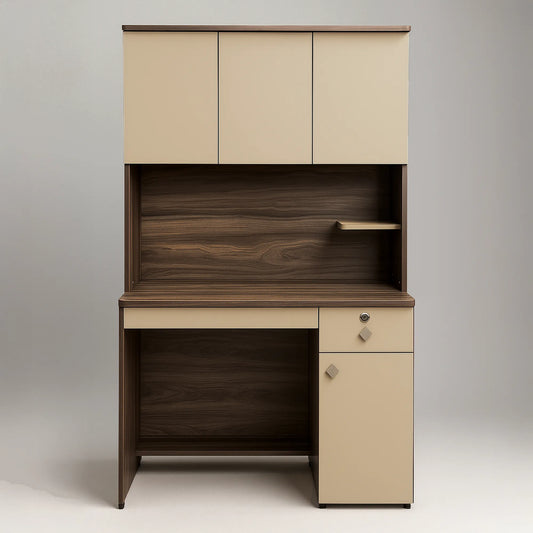 Rockstar Study Table with Hutch & Storage