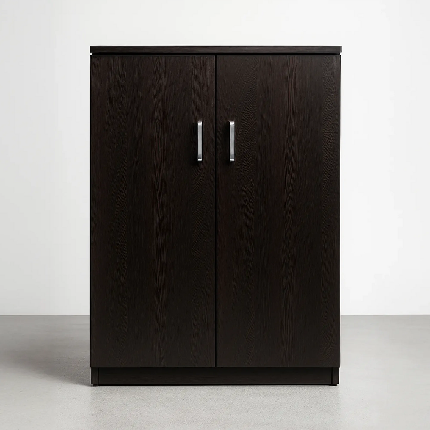 Alpine Shoe Rack Cabinet – Sleek Black Organizer