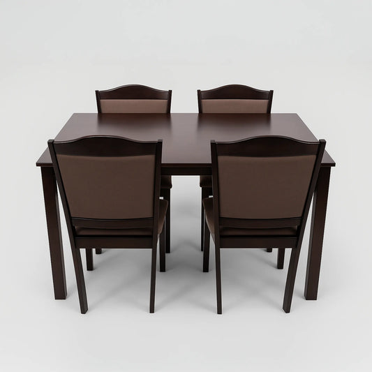 Compact Wooden Dining Set with Comfortable Seating – Perfect for Homes