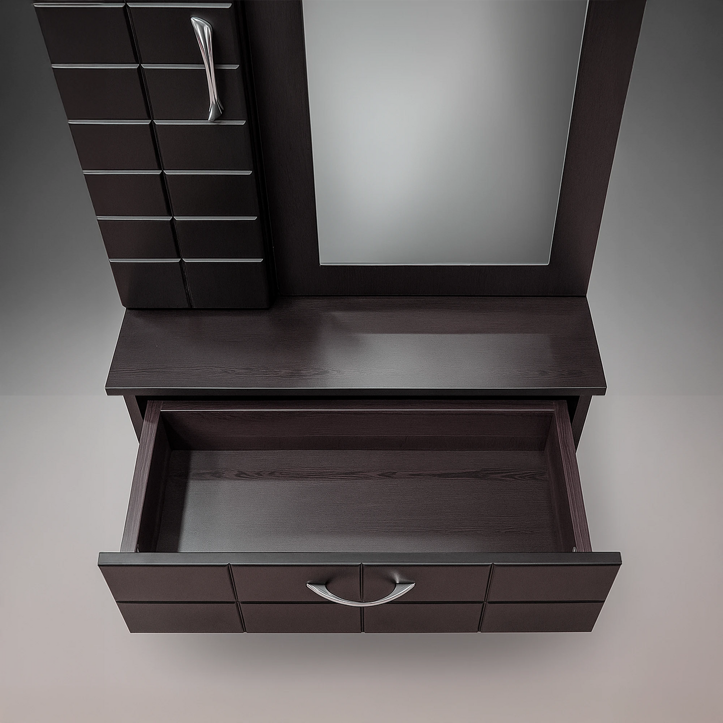 Cadbury Dressing Table with Storage & Light