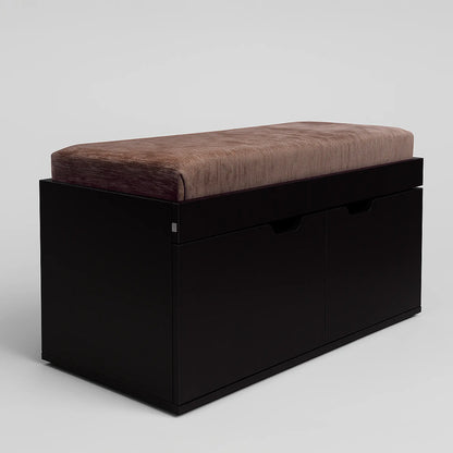 ModFurn™ CSI-28 Sitting Shoe Rack | Modern Entryway Storage Bench with Cushion