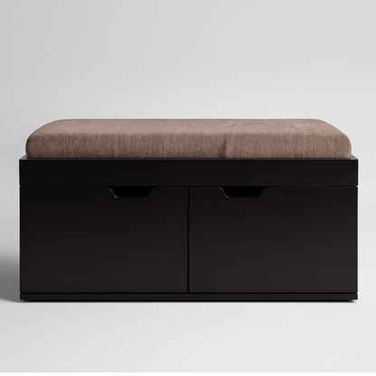 ModFurn™ CSI-28 Sitting Shoe Rack | Modern Entryway Storage Bench with Cushion