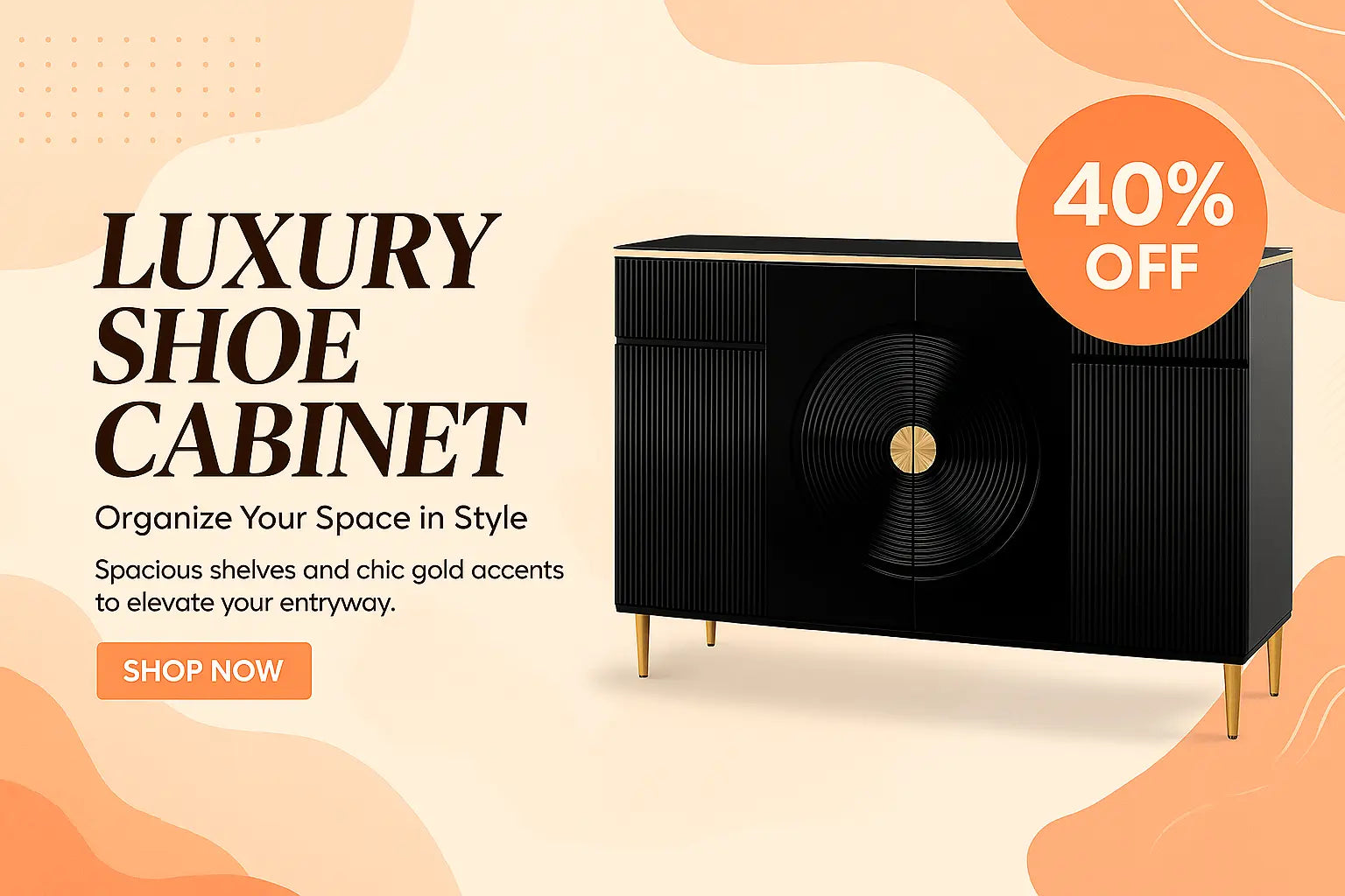 Shoe Rack 40% off discount offer