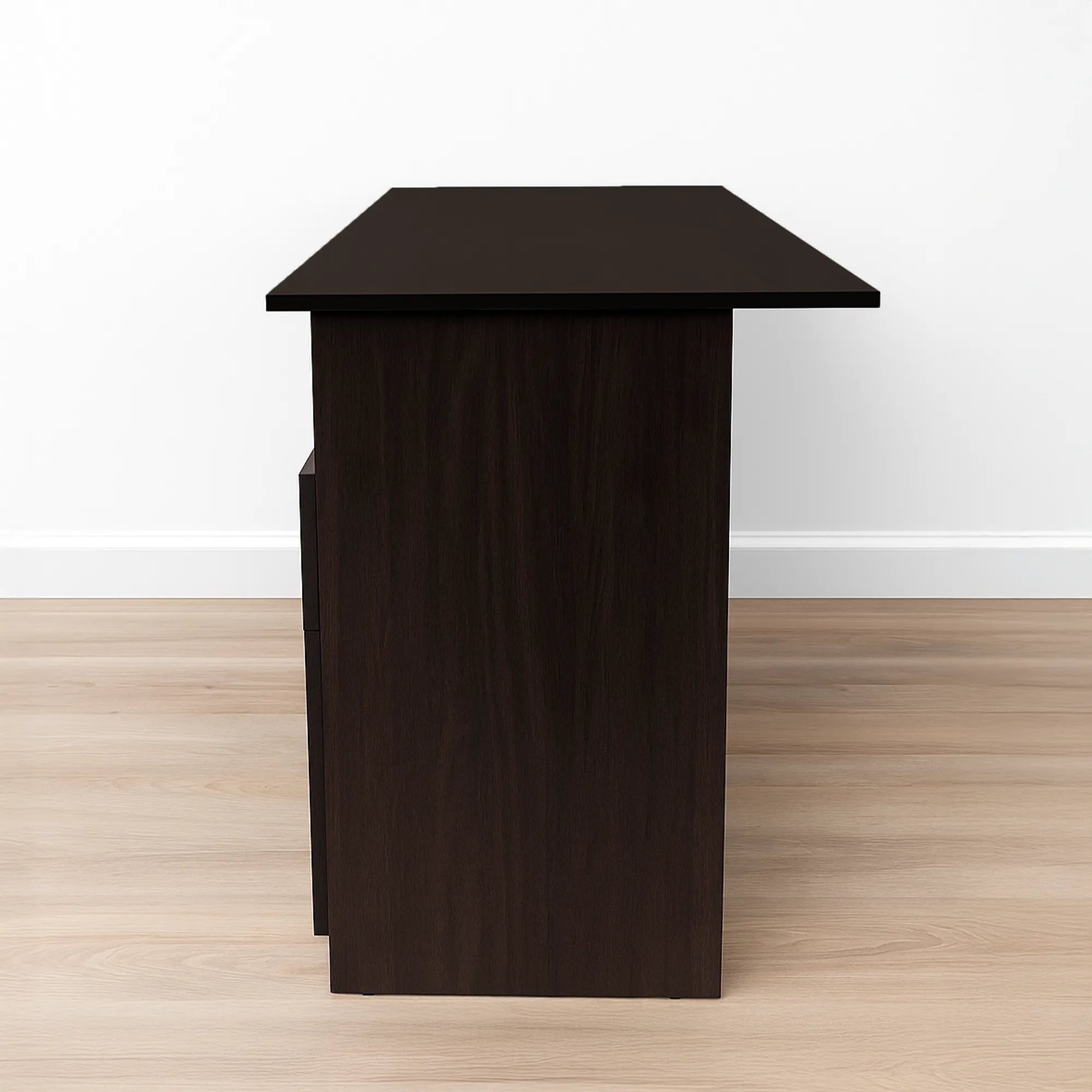 Detail of spacious drawer on Hopking study table