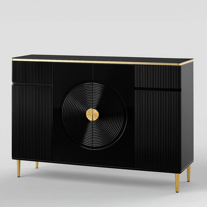 ModFurn™ S83 Multipurpose & Shoe Cabinet with Glass Top