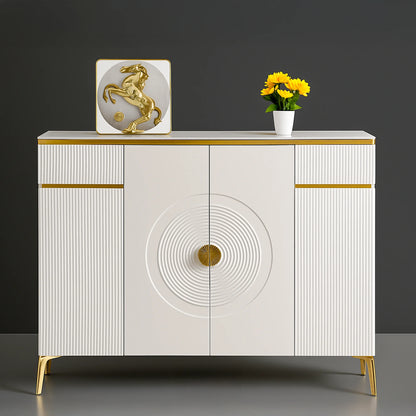 ModFurn™ S83 Multipurpose & Shoe Cabinet with Glass Top