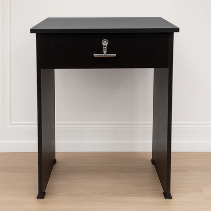 Ngot office & Side Table with Lockable Drawer