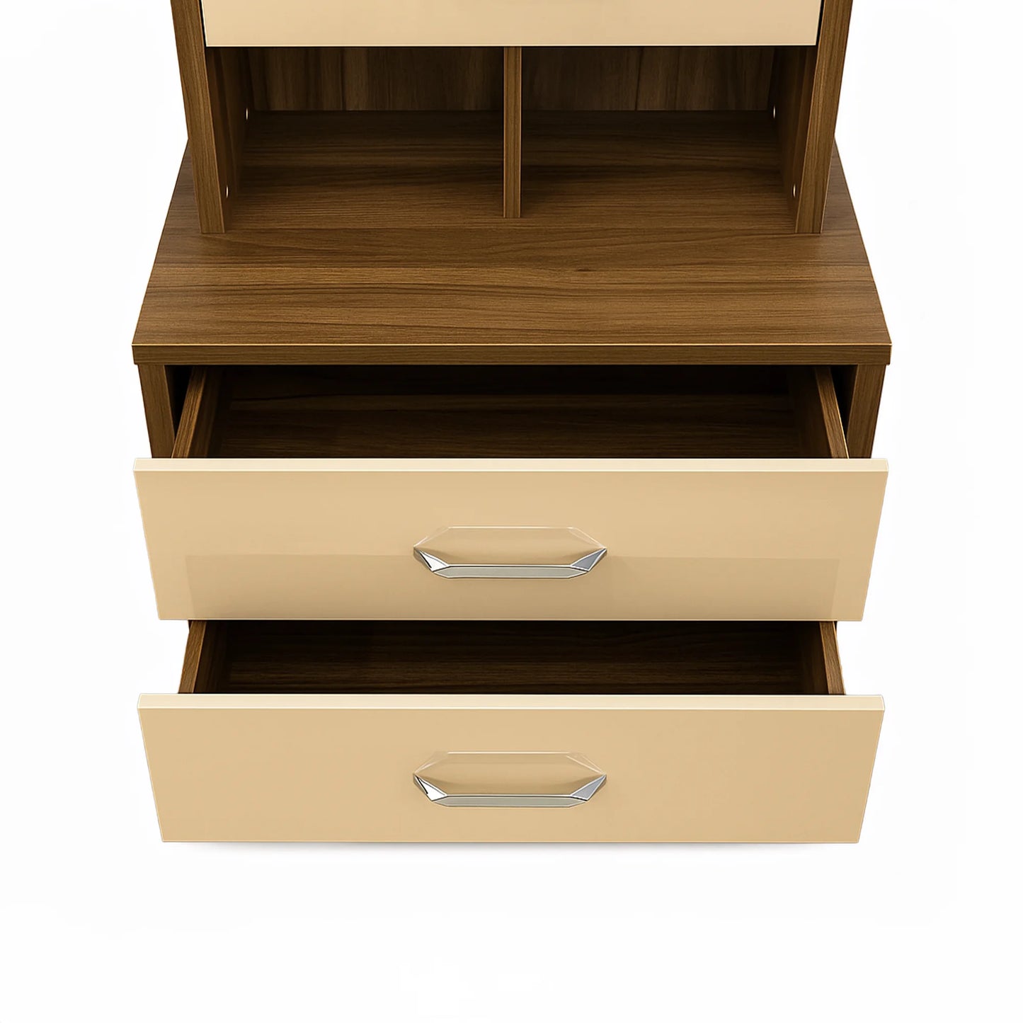 Nora Dressing Table with Mirror & Storage Drawers