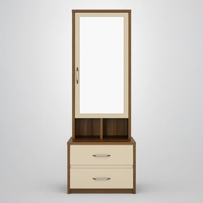 Nora Dressing Table with Mirror & Storage Drawers