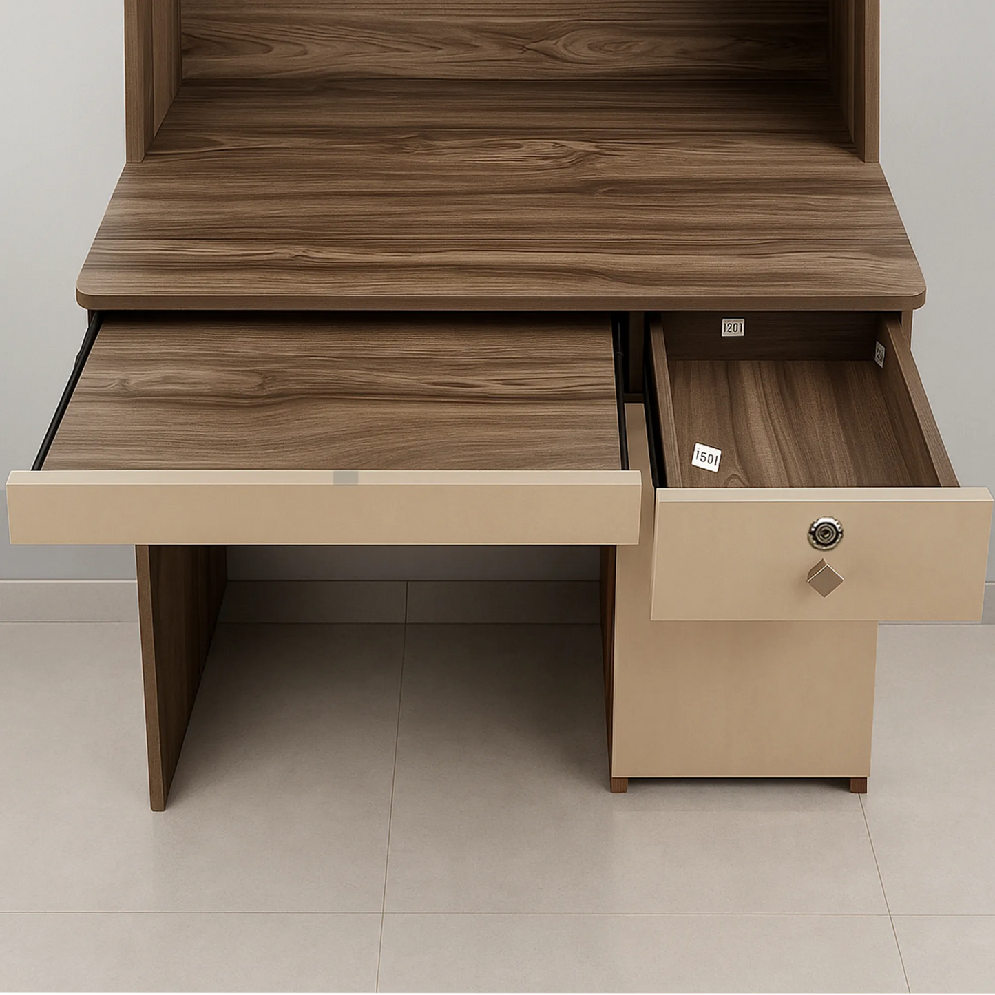 Rockstar Study Table with Hutch & Storage