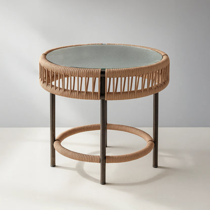 Rope 1 Pc Center Table + 2 Pc Chair