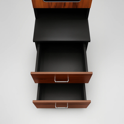 Swan Dressing Table with Mirror